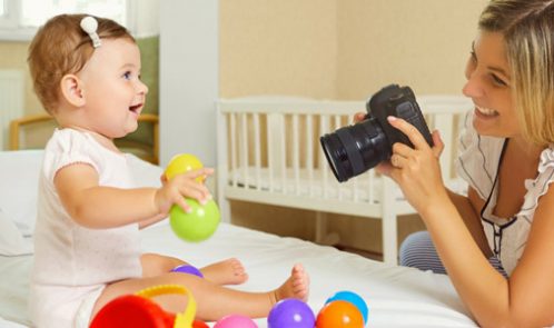 photographe pour prendre des photos de bébé