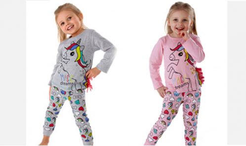 sous-vetements et pyjamas pour votre fille